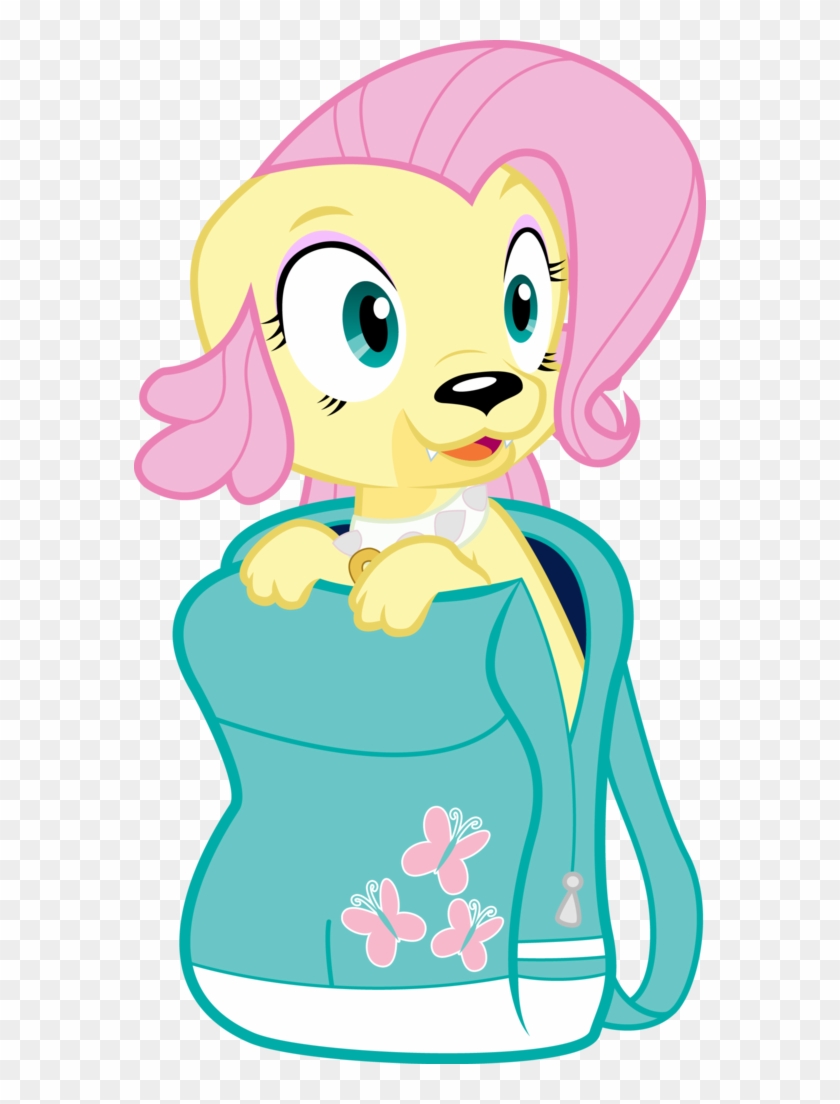 Omega-style, Backpack, Dog, Equestria Girls, Fluttershy, - Swap Spike The Dog Twilight Sparkle #994951
