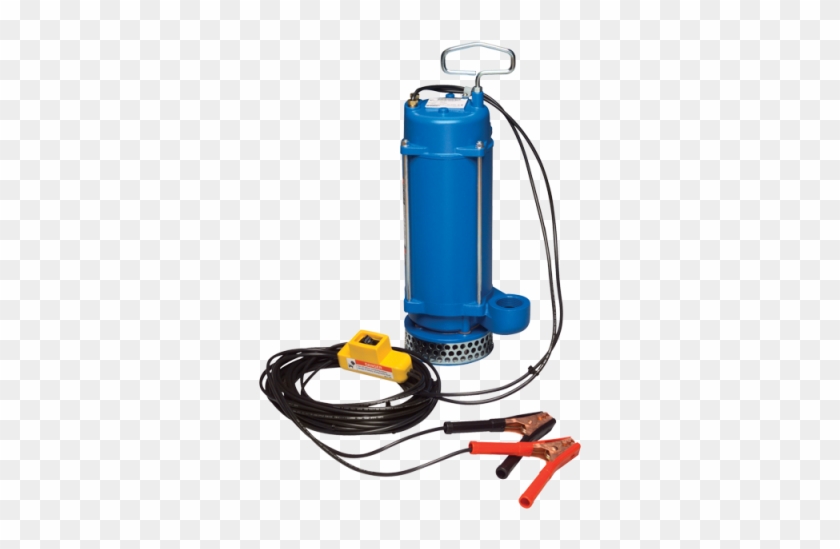 The Portapump® Submersible, Battery Powered Pump Operates - Warren Rupp Portapump 1/3hp 12vdc Submersible Pump #995553