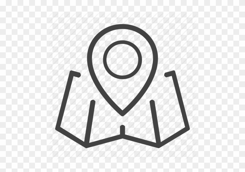 Gps, Location, Map, Pin Icon Clipart - Illustration #995592