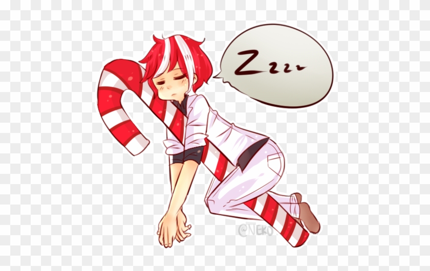 Candy Cane Ych For Watanabe-you By Partiineko - Cartoon #995779