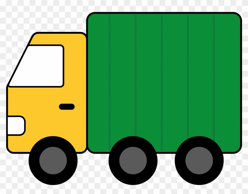 Cartoon Truck Birthday Clipart - Clipart Of Truck #995800