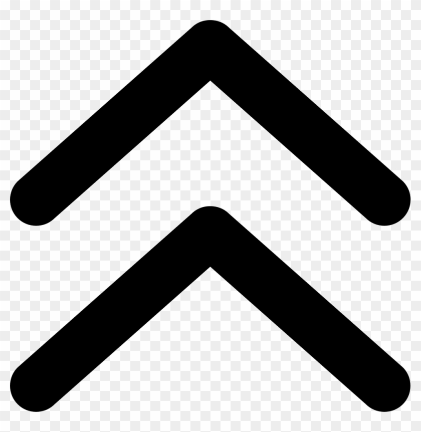 Arrow Carrot Up Comments - Double Up Chevron Icon #995912