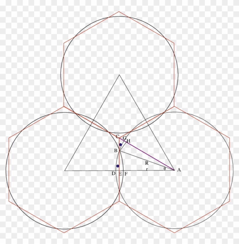 Area Of A Small Circle Is Equal To Area Of A Regular - Circle #995947