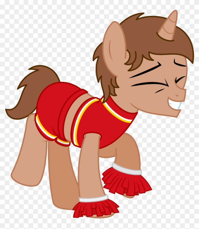 Peternators, Cheerleader, Clothes, Eyes Closed, Male, - Cartoon #996703