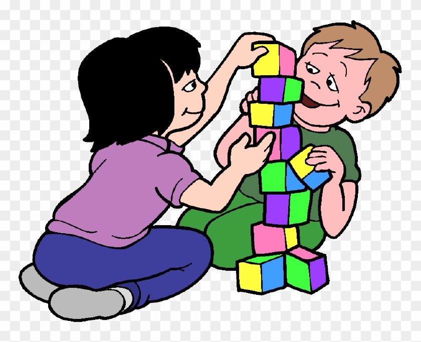 Kids Building Blocks Clipart - Examples Of Tactile Learning #996708