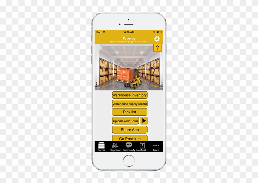 Warehouse Management Screenshot - Flyer #997195