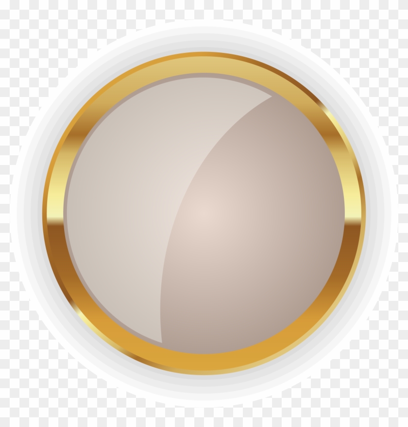 Circle Disk Gold - Circulo Ouro Png #997281