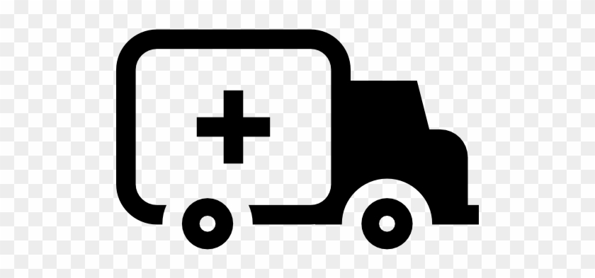 Medical Truck Free Icon - Medical Truck Free Icon #997652