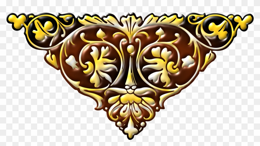 Design 41 - Golden Colour Design Png #997843