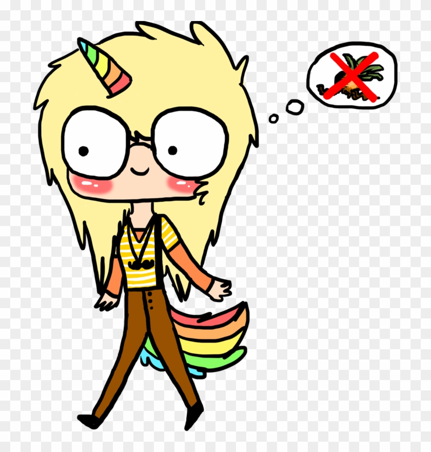 Nerdy Unicorn By Pastel-coffee - Cartoon #997916