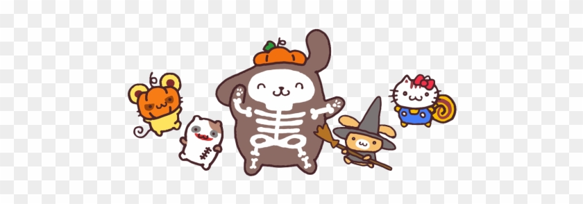 Fall Festival Border Clip Art - Halloween Sanrio Png #998013