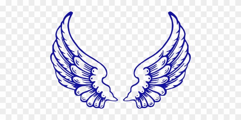 Wings Angel Country Safe Blue Holy Power A - Blue Angel Wings Logo #998029