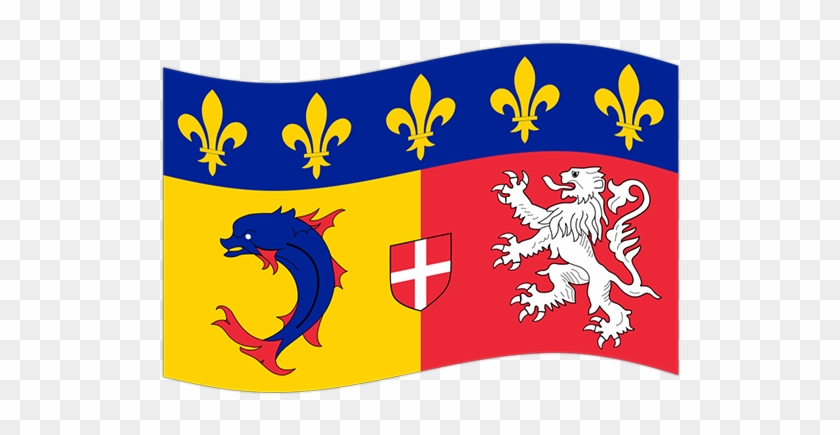 Drapeaux De France Stickers Messages Sticker-6 - Magflags Xxxl Flag Rhne-alpes | Landscape Flag | 6qm #998517