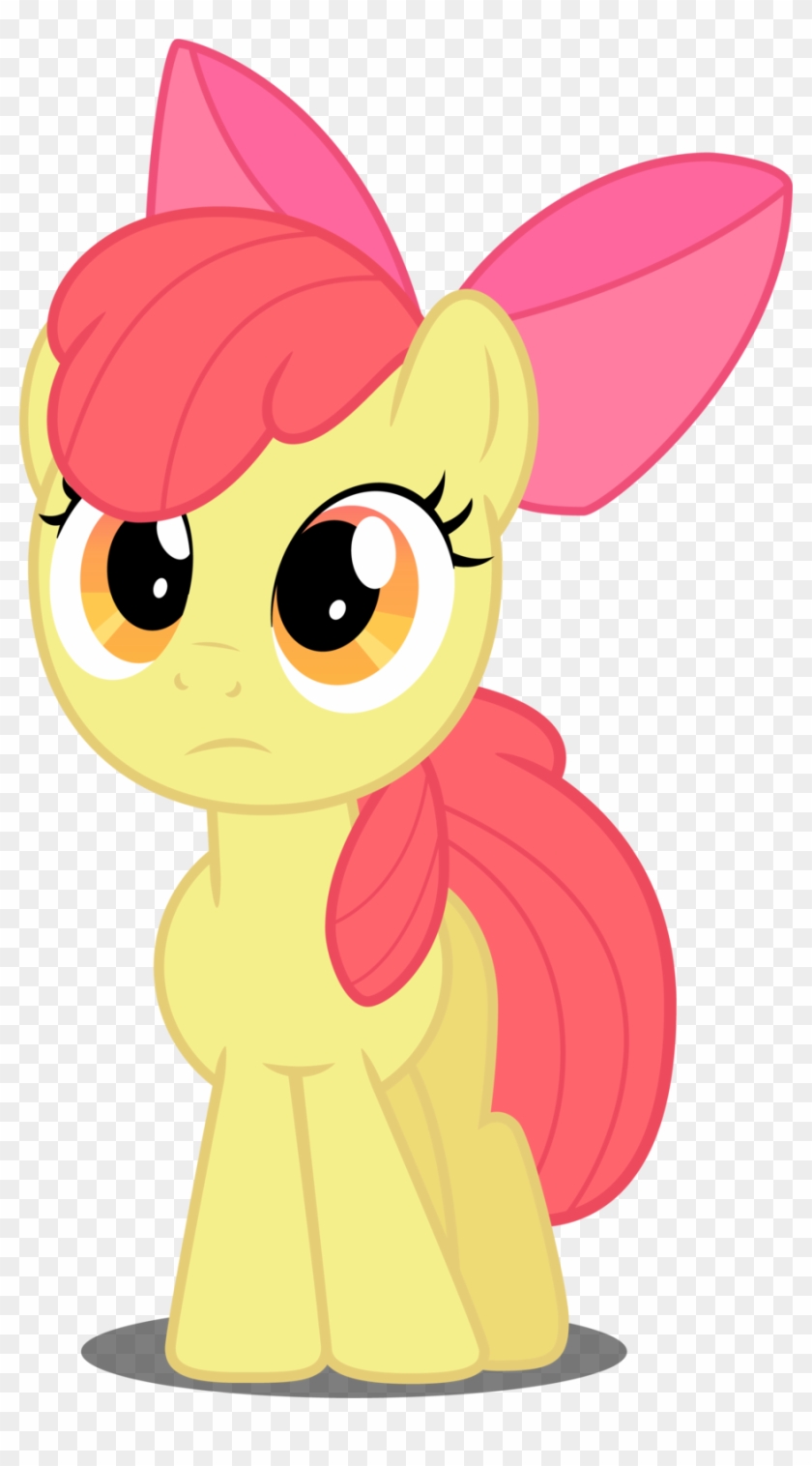 Apple Bloom In Perplexity By Felix-kot - My Little Pony Apple Bloom Front #998631