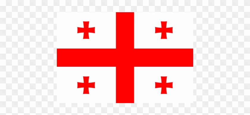 Drapeau Georgien - White Flag With Red Crosses #999045