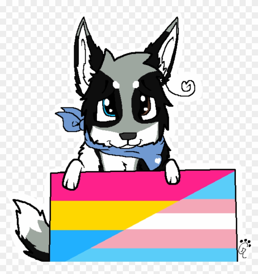 Pansexual Transgender Pride By Rorschachaj On Deviantart - Cartoon #999305