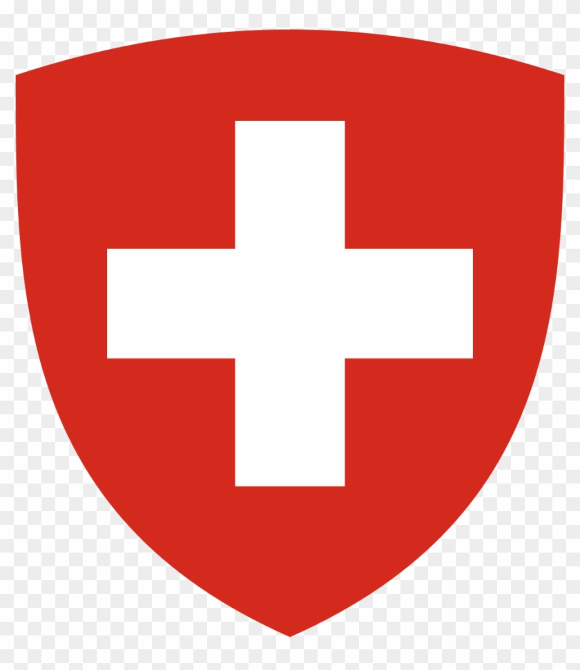 Red Cross And Help From A Known Footballer - Switzerland Coat Of Arms #999579