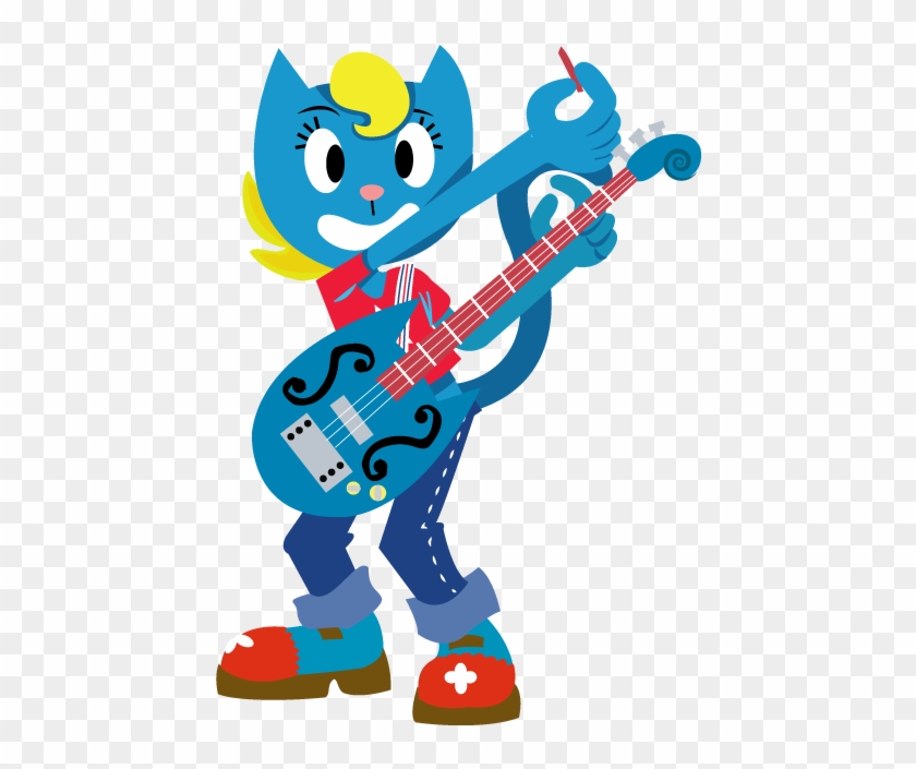 Katyguitar By Dbkit - Parappa The Rapper Katy Kat #1000325