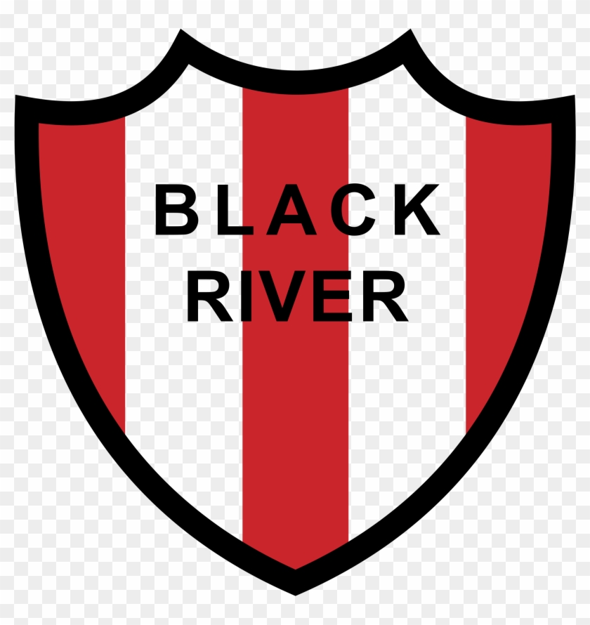 Club Black River De Gualeguaychu Logo Logo Black And - Emblem #1000762