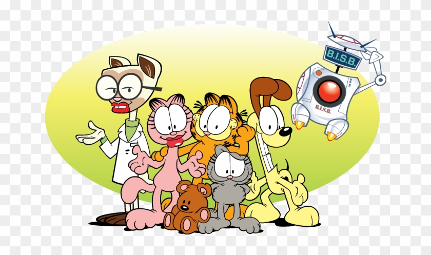 4 Ways To Lessen Your Chance Of Cyber Attack - Marmont Hill Garfield & Friends 2' Framed Print, #1000812