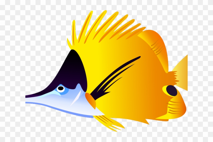 Pufferfish Clipart Colorful Tropical Fish - Colorful Fish Tile Coaster #1001011