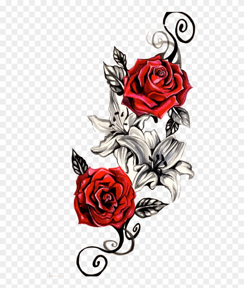 Rose Tattoo Png #1001147