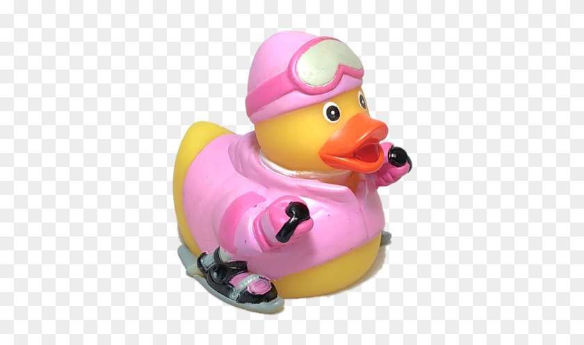 Skier Girl Rubber Duck - Duck #1001670