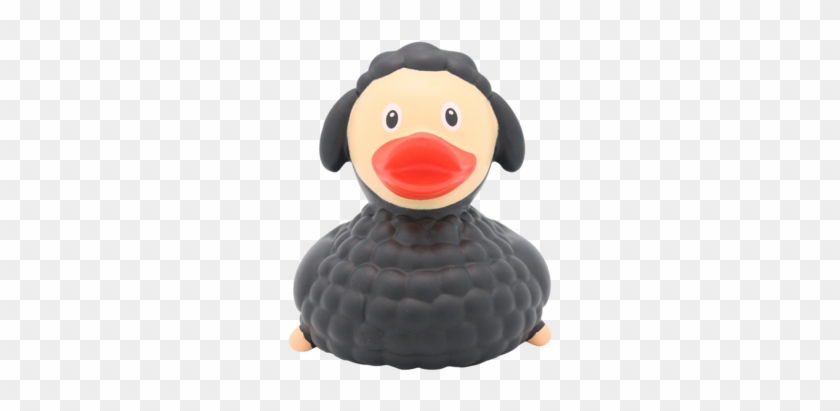Lilalu - Lilalu Quietscheente Ente Schwarzes Schaf, Gummiente, #1001690