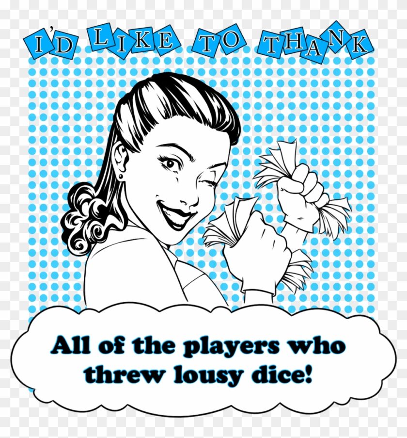 My Take On A Vintage Bunco Illustration, Put Together - My Take On A Vintage Bunco Illustration, Put Together #1001969