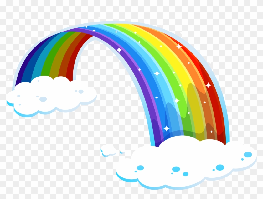 Clipart Rainbow - Rainbow Images Clip Art #1002406