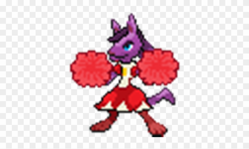 Cheerleader Lucario - Cartoon #1002413