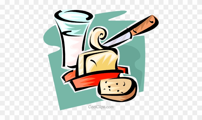 Bread Clipart Gambar - Bread And Milk Clipart Png #1002742