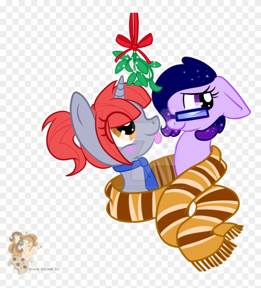 Christmas Ych Two Female Ponies By Creativechibigraphic - Cartoon #1002868