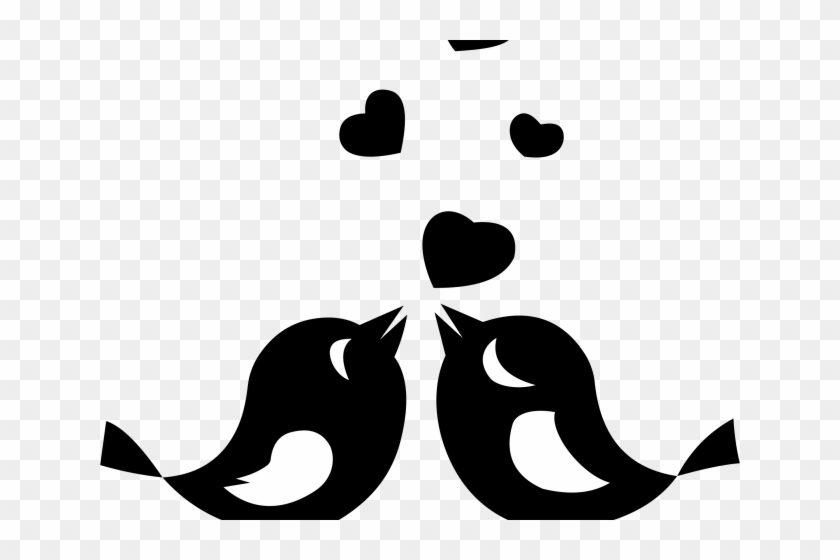 Love Birds Clipart Two - Love Bird Clip Art #1003115