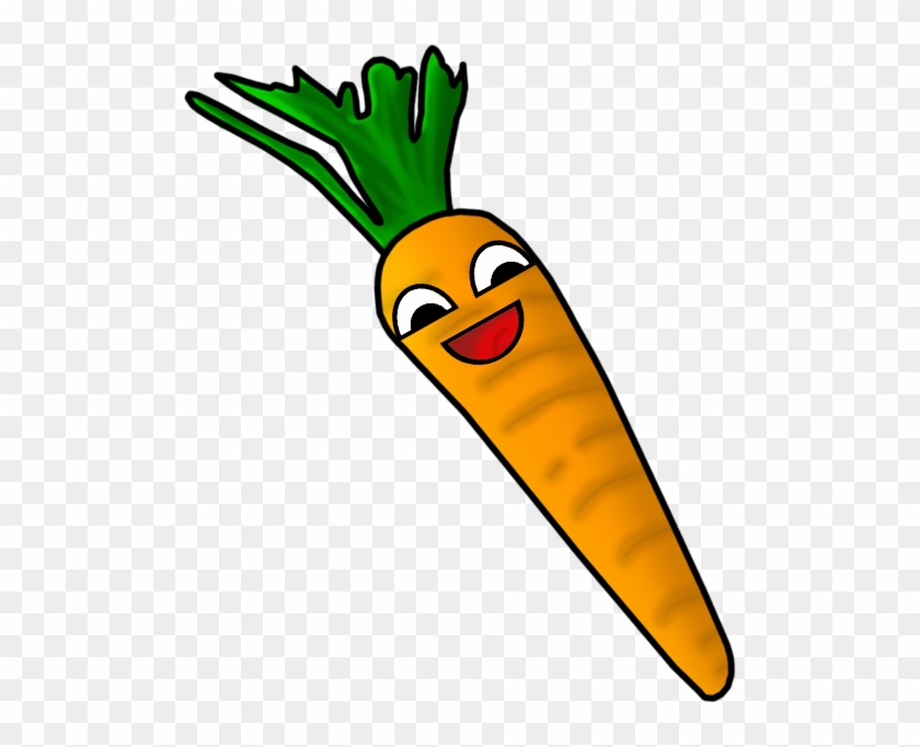 Happy Carrot - - Carrot Minecraft In Png #1003414