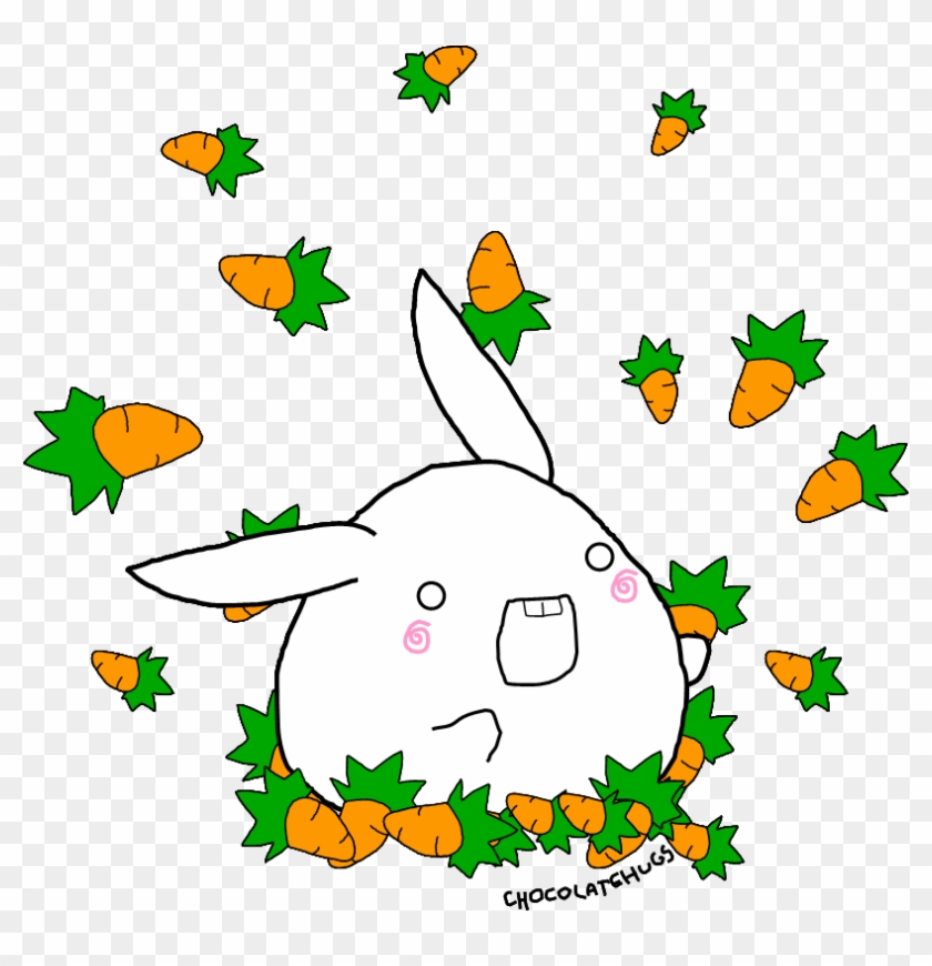 Raining Carrots By Chocolatehugs - Raining Carrots By Chocolatehugs #1003424