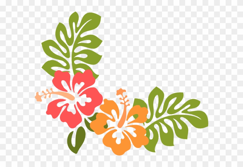 Dahlia Clipart Bunga - Hibiscus Clip Art #1003566