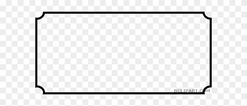 Blank Movie Ticket Tools Free Clipart Images Bclipart - Clip Art #1004509