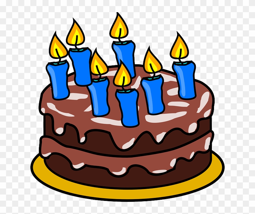 Share Funny Pictures, Loving Messages And Crazy Gifs - Birthday Cake Clipart #1004588