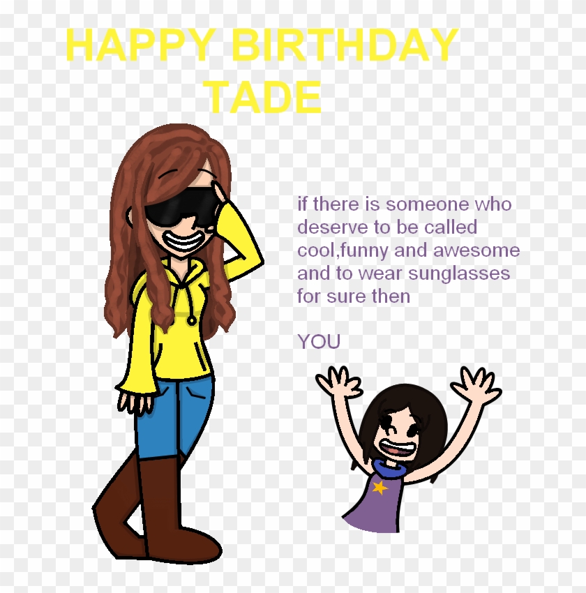 Happy Birthday Tade By Starryicetea - Cartoon #1004589