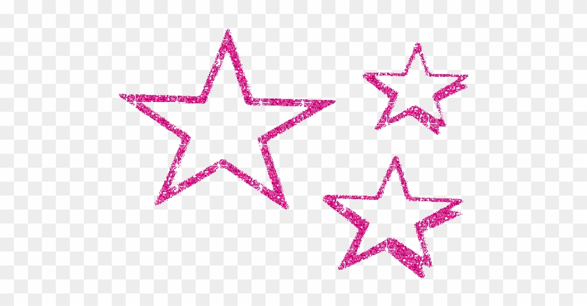 Shooting Star Clipart Glitter Star - Black And White Star #1004597