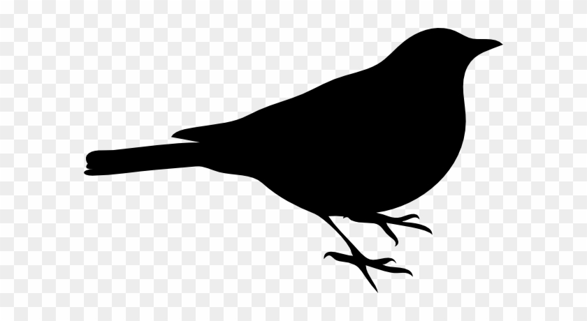 Bird Silhouette Clip Art - Clipart Bird Silhouette #1004662