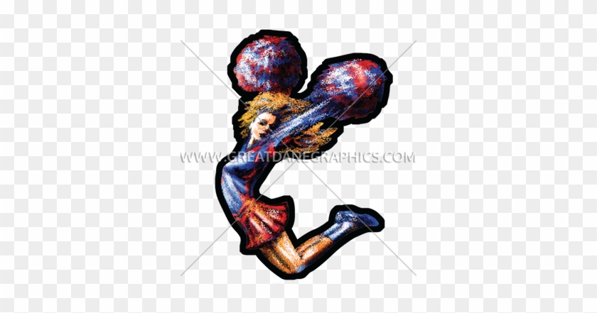 Cheerleader Jump - Illustration #1004910