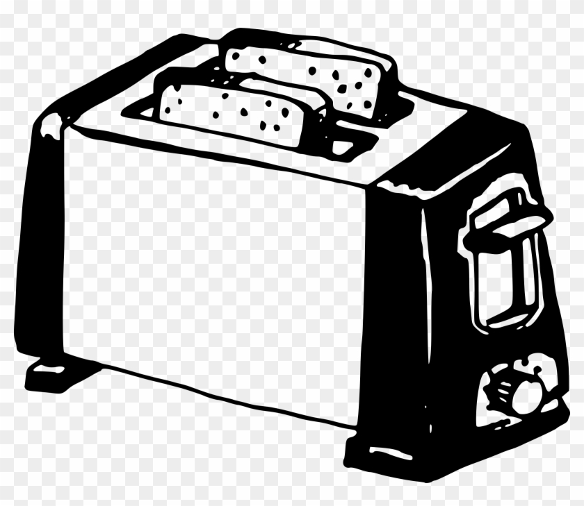 Toaster - Black And White Image Of Toaster #1005199