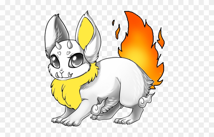 Flame Tail - Cartoon #1005211