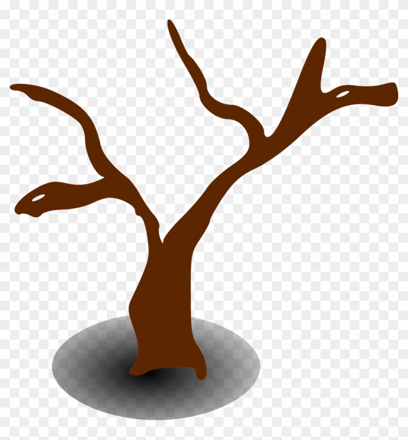 Dead Tree Clipart Dried Tree - Tree Clip Art #1005503