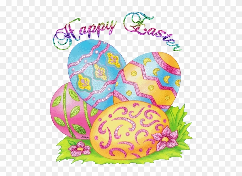 Easter Eggs Good Friday Clipart - Happy Easter Gif Animation #1005683