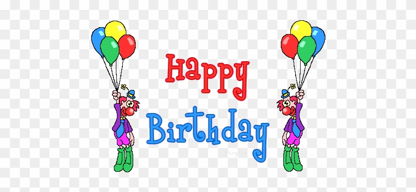 Birthday Clipart Animation - Happy Birthday Animated Gif #1005690