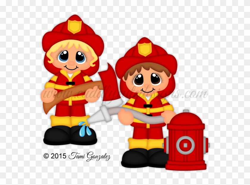 Career Cuties - Firefighters - Scrapbooking #1005876