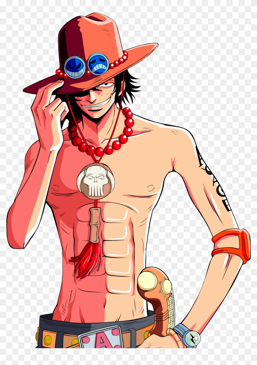 One Piece Clipart Ace - One Piece Portgas D Ace #1006046